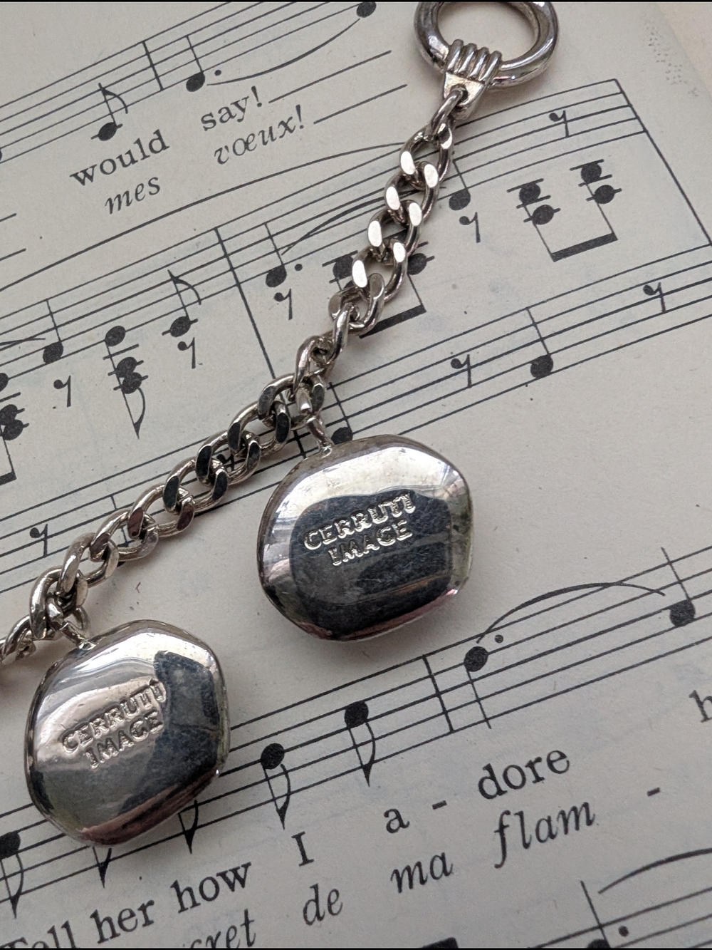 Cerruti Sterling Silver Charm Bracelet with Inspiration Charms - Picture 2 of 16